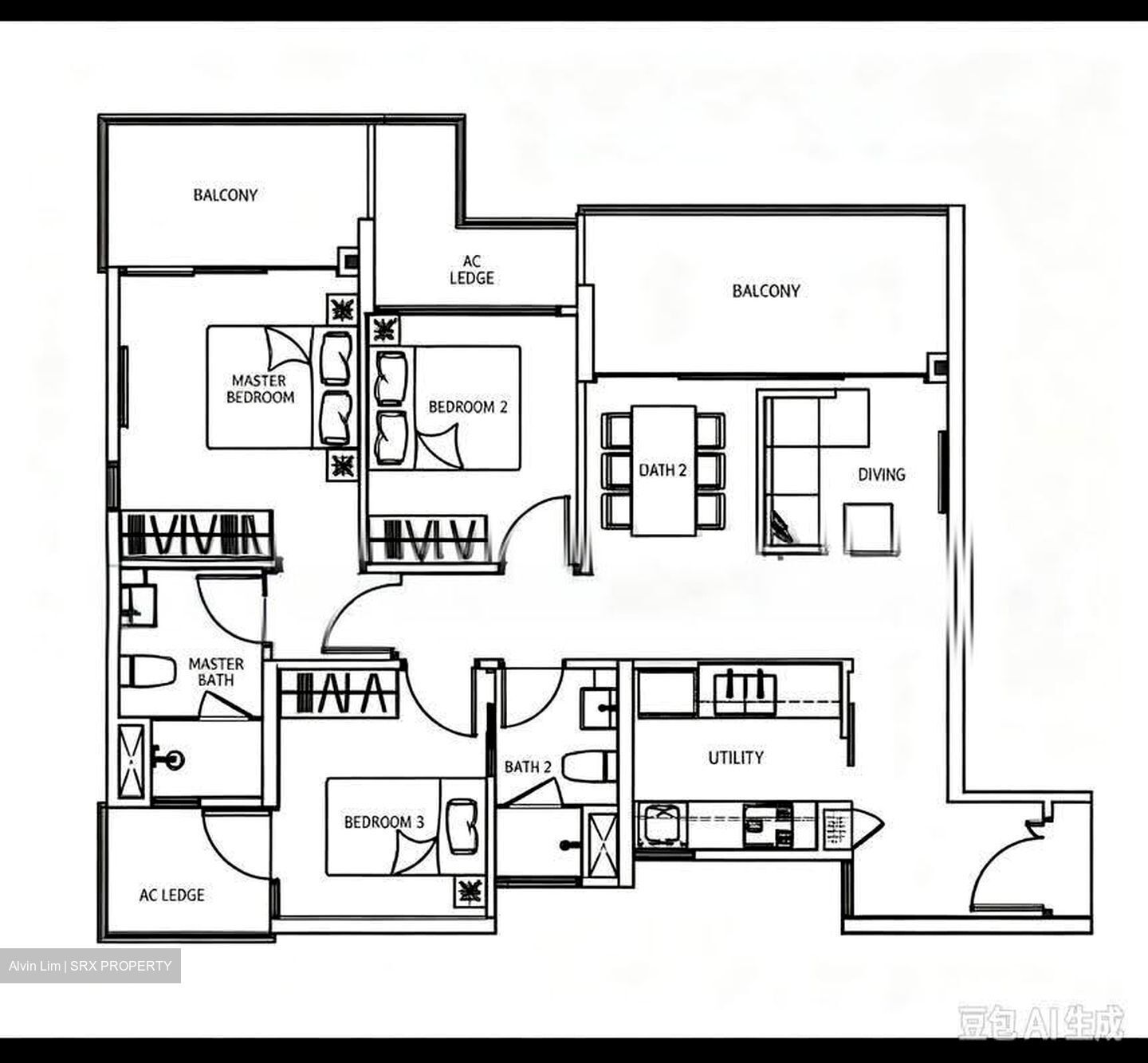 Sant Ritz (D13), Condominium #633330171
